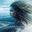 Placeholder: high-quality, fine-detail close-up portrait of gorgeous, stunning goddess of water, hair as stormy ocean, seaweed as flowing dress, 8k resolution, 3D octane render, intricate, digital art, detailed matte, volumetric lighting, George Grie, Anne Dittman, Anne Stokes, Lisa Parker, Selina French,