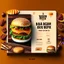 Placeholder: Social Media Design for Burger Restaurant