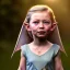 Placeholder: Galadriel toddler, full body, dramatic lighting, hyper realistic