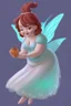 Placeholder: Cute and fat fairy as animation