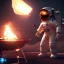 Placeholder: astronaut burning barbecue unreal engine 5, octan render