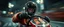 Placeholder: gokart mozart with gloves bewildered looks beyond really powerful, fantasy illustration in the style of Rembrandt, motion blur background