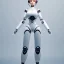 Placeholder: beautiful smooth realistic Japanese robogirl robot body, run, cat aye, extremely sharp detail, finely tuned detail, ultra high definition, 8 k, unreal engine 5, ultra sharp focus, accurate sword wings