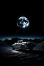 Placeholder: car in the moon 8k