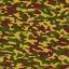 Placeholder: a highly detailed oil painting of seamless camouflage pattern, warm color palate