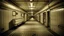 Placeholder: You're going to draw a(n) empty underground hospital, at midnight in autumn.