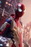 Placeholder: SPIDER-MAN, carnage, FULL BODY, close up, soft light atmosphere, light effect, vaporwave colorful, concept art, smooth, extremely sharp detail, finely tuned detail, ultra high definition, 8 k, unreal engine 5, ultra sharp focus