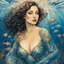 Placeholder: [art by Milo Manara] In the depths of the sea, a captivating mermaid emerges, her form a fusion of sensuality and aquatic allure. Iridescent scales adorn her lower half, blurring the line between woman and fish. Suggestive tattoos embellish her body, revealing a lack of inhibitions and inviting exploration. Her captivating gaze holds untamed desires and secrets within, igniting passions. With graceful movements, she embodies seduction and liberation, blurring boundaries and embracing the extraor