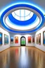 Placeholder: 3D-shot Museum of Paintings The shape of the hall is oval without decoration