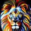 Placeholder: lion potrait vector colorful