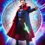 Placeholder: Time stone, Elon musk as doctor strange, heartbroken, heroic, flying, insanely detailed, sunlit, realistic, porter, multiverse,acrylic paint