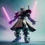 Placeholder: A portrait of a crystalised robot samurai with yakuza tatu, atmospheric, realistic, unreal engine cosmic galactic, cinematic lighting, octane render, random colors, transparent, cosmic ambiance, masterpiece, art by Yoji Shinkawa, composing fit inside