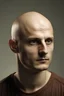 Placeholder: young man bald
