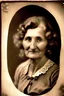 Placeholder: Grandma when she was young, a charming old photo portrait vintage sepia