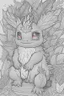 Placeholder: a pokemon, fire , legendary,cozy, detailed, cartoon style, coloring book page