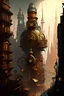 Placeholder: steampunk cityscape