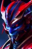 Placeholder: Yoshimitsu ciber, color red and blue
