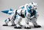 Placeholder: White Lynx Glacier Zord