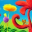 Placeholder: Flowers and Animals by Dr seuss