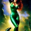 Placeholder: fullbody portrait 'beautiful Sexy Busty CatWoman',wearing skintight transparent suit,crystal clear green eyes,painting by gaston bussiere, greg rutkowski, yoji shinkawa, yoshitaka amano, tsutomu nihei, donato giancola, tim hildebrandt, oil on canvas, cinematic composition, extreme detail,fit full head inside picture,32k