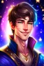 Placeholder: Nice smiling fair Man prince galactic