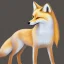 Placeholder: A golden fox