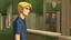 Placeholder: George is estimated to be 28 years of age (as of Broken Sword 4). His trademark appearance consists of blond hair, cut short in the back but left long in the front, as well as jeans with incredibly deep pockets and a blue-green jacket over a white t-shirt.