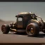 Placeholder: steam punk themed hot rod