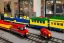 Placeholder: Lego Train in lego central Station New York