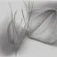 Placeholder: Sketch of pleasure and relaxation derived using elements like, weed leaves, soft textures, hazy, and gentle curves to evoke a sense of tranquillity and bliss. Pencil