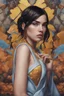 Placeholder: Dua Lipa render eye candy oil paiting In depth psychology display Paris detailed render eye candy breathtaking Greg Rutkowski, Artgerm, WLOP, Alphonse Mucha dynamic lighting hyper detailed intricate detailed attractive detailed render eye candy breathtaking on oil paint Salvador Dalí style in the Paris