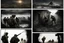 Placeholder: Masterpiece1:5)(Fineart), (award-winning:1.5), highest quality, (ultra realism:1.5) war journalism(,(by Tim Page and Hoorst Faas:1.5))(photorealistic:1.8),(Eastern Ukraine:(panel one:the moment after a battle ends, horrors of war, wounded men),(2nd panel, cinematic shot of men sitting in trench with 1000 yard stare (focus on their eyes:1.5)),(the third panel shows troops tired but hyper alert), (the fourth panel shows the sky is filled with incessant, fire and smoke,)
