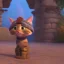 Placeholder: Cat warrior, medieval armor, ready for battle, Pixar, Disney, majestic, full body, proud --v 4