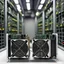 Placeholder: ASIC bitcoin miner and ASIC mining farm. Bitcoin