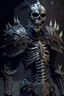 Placeholder: dark armored skeleton warrior