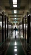 Placeholder: The hallways of a bustling high school are filled with anxious students, their faces reflecting the weight of their worries. The palpable tension in the air echoes the distress that once permeated the walls of a 1950s insane asylum.