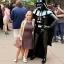 Placeholder: lovely lady with darth vader