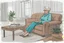 Placeholder: digital drawing of a Grandma sitting in a sofa talking to someone