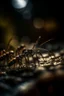 Placeholder: macro photo of mosquitoes kissing over waves ,shot on Hasselblad h6d-400c, zeiss prime lens, bokeh like f/0.8, tilt-shift lens 8k, high detail, smooth render, down-light, unreal engine, prize winning