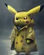 Placeholder: A creepy pikachu with a coat