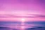 Placeholder: A glassy ocean, the horizon a blur between sea and sky, purple color, minimalist, shot with peach and cyan lighting