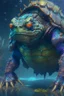 Placeholder: Amphibian turtle mutant bull alien,FHD, detailed matte painting, deep color, fantastical, intricate detail, splash screen, complementary colors, fantasy concept art, 32k resolution trending on Artstation Unreal Engine 5