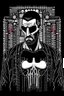 Placeholder: punisher sku;; steve jobs in the style of Hiroshi Nagai