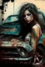 Placeholder: GRUNGY SEXY GIRL CAR