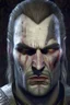 Placeholder: Portrait of Emhyr, from the Witcher 3 videogames, no Blood on his face