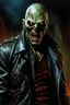 Placeholder: 32k uhd photo raw, 1993 horror movie, zombie with leather jacket, inspired by Jason Edmiston, zombie in horror concept art, richard corben style, zombie from doom eternal, by Jason Edmiston, sharp focus, award winning, by sam raimi, hellraiser style