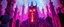Placeholder: Epic portrait of paladin in tower cemetery in the style of Giger and Escher in Transparent Psychedelic Fluorescent Colors looking like a Record Cover