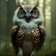 Placeholder: intricate details, realistic, octane, unreal engine, portrait, natural lighting,zoomed out + portrait, volumetric lighting, extreme detail, Photorealism, High detail, Hyper realistic Owl in forest, macro lens blur,abstract paint, sharp focus, 85mm, polaroid, cinematic, cinema4d, HDR, 8k