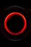 Placeholder: a black hole with a red aura having 2 stars inside like eyes