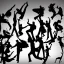 Placeholder: Jazz dancers, Silhouettes, gestures